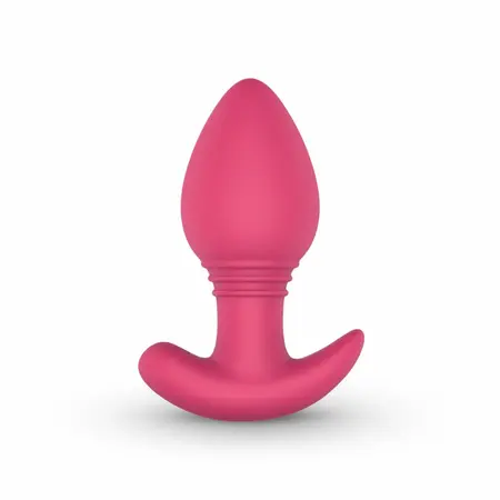 EasyConnect Axel Pink App-Controlled Vibrating Anal Device, Silicone