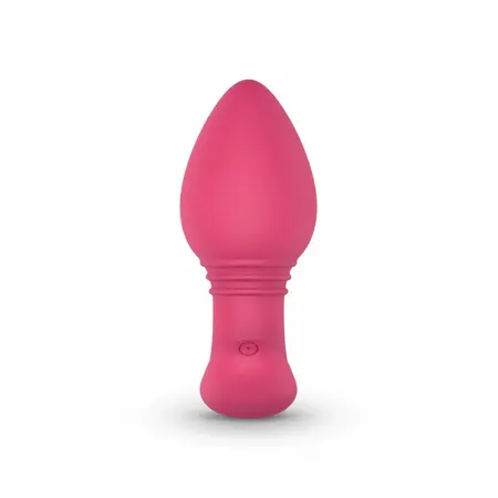 EasyConnect Axel Pink App-Controlled Vibrating Anal Device, Silicone