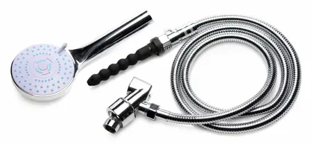 CleanStream Deluxe Intimate Hygiene Set 5-Mode, 144 cm Hose, Silver