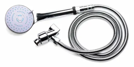 CleanStream Deluxe Intimate Hygiene Set 5-Mode, 144 cm Hose, Silver