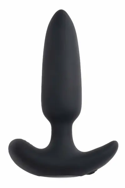 Black Beauty анален разширител с дистанционно, черен, 11,3 см