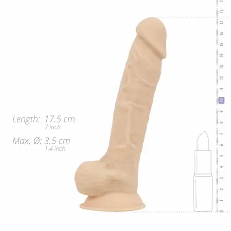 Real Fantasy Deluxe Percy Silicone Model 17.5 cm - Flexible Intimate System