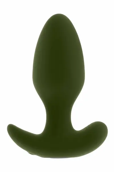 SELOPA THE COLONEL Vibrating Plug Silicone Remote Control Black 10.2cm
