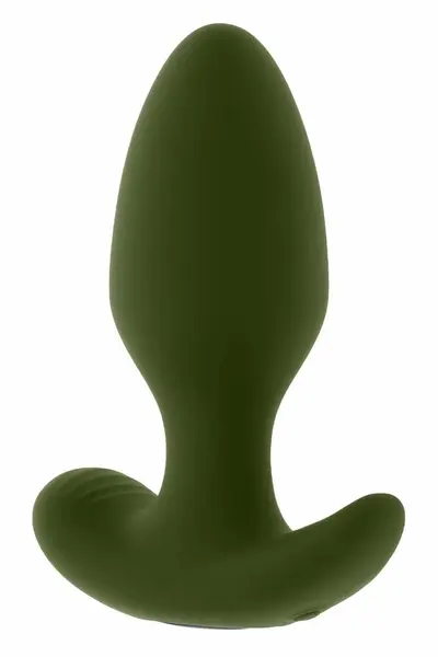SELOPA THE COLONEL Vibrating Plug Silicone Remote Control Black 10.2cm