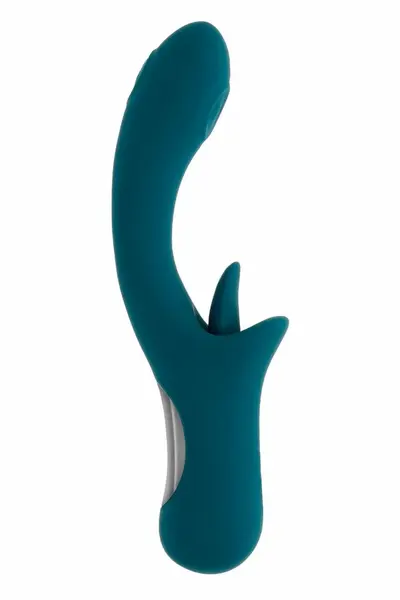 PLAYBOY HARMONY Tongue Vibrator Dual-Action Silicone 22.8cm Purple