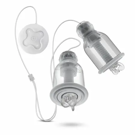 Blush Temptasia Titillator Rotating & Vibrating Nipple Care Set USB