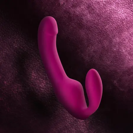 Blush Temptasia Estella Vibrating Strapless System Pink Silicone 20cm