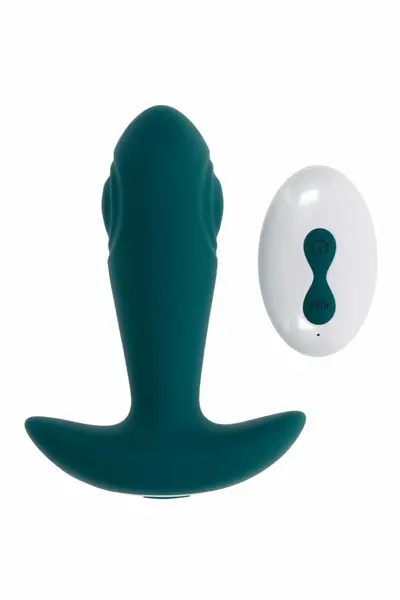 Gender X Tunnel Tapper Remote-Controlled Intimate Device, Black, 12.1 cm