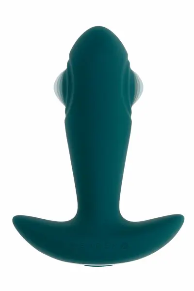 Gender X Tunnel Tapper Remote-Controlled Intimate Device, Black, 12.1 cm