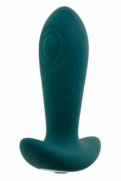 Gender X Tunnel Tapper Remote-Controlled Intimate Device, Black, 12.1 cm