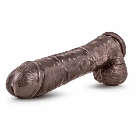 Dr. Skin Mr. Savage Intimate Device with Suction Base 29 cm Chocolate