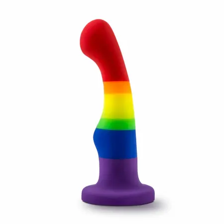 Blush Avant Freedom Silicone Model with Suction Cup, Multicolor, Medium