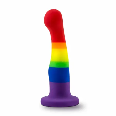 Blush Avant Freedom Silicone Model with Suction Cup, Multicolor, Medium