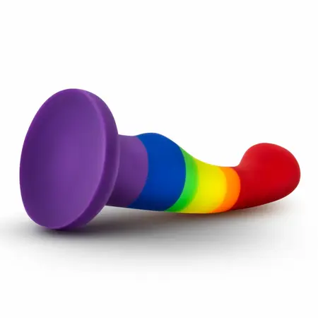 Blush Avant Freedom Silicone Model with Suction Cup, Multicolor, Medium