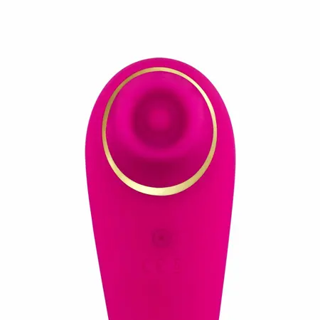 Teazers Tapping Intimate Stimulator, 6 Modes, Waterproof, USB, 24mm, Pink