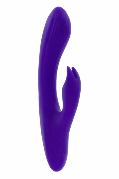 SELOPA Poseable Bunny Flexible Silicone Intimate Machine 21cm Purple