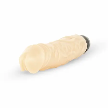 Jelly Supreme Flexible Model - Veined Intimate Machine, 21 cm, Clear