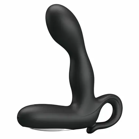 Baile Barrack Vibrating Intimate Plug 30 Modes USB Rechargeable Black