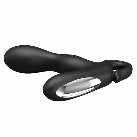 Baile Barrack Vibrating Intimate Plug 30 Modes USB Rechargeable Black