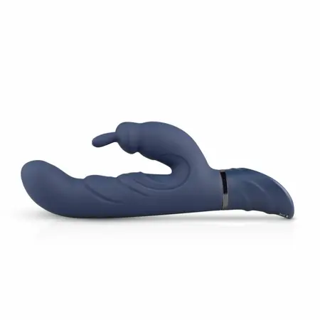 Midnight Rabbit Dual-Motor Intimate Device, 10 Modes, Rechargeable, Black