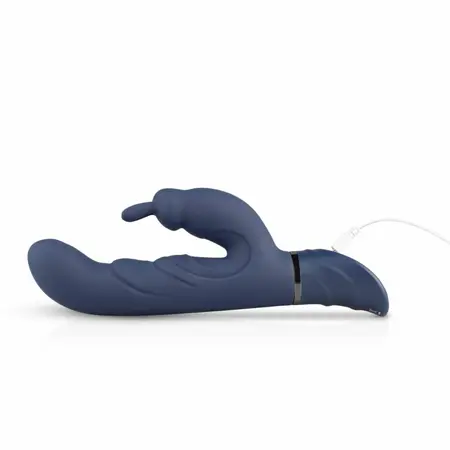Midnight Rabbit Dual-Motor Intimate Device, 10 Modes, Rechargeable, Black