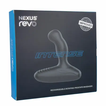 Nexus Revo Intense Rotating Massager Black Waterproof Silicone
