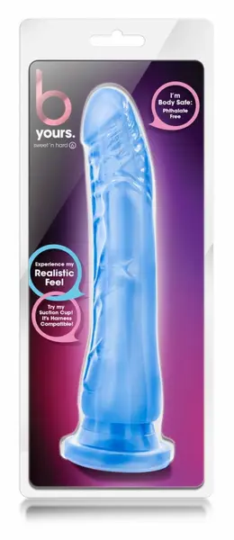 Blush B Yours Sweet 'N Hard Blue Intimate Accessory with Suction Base