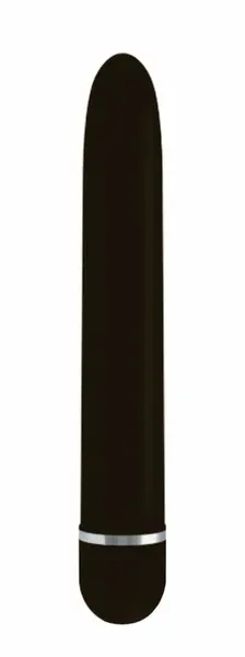 Luxuriate Rose Black Multispeed Vibrating Device - Satin Surface Finish