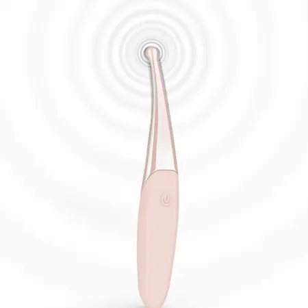 Sensual Intimates Senzi Precision Vibrator Pink - 12 Modes, Waterproof