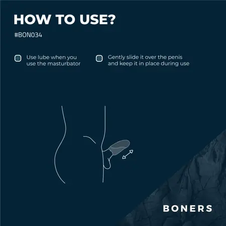 Boners Intimate Machine Vibrating Simulator 10 Modes Silicone Grey