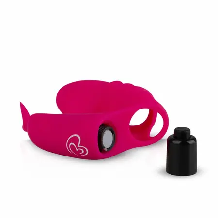 FeelzToys Anna Compact Pink Finger Device Silicone Flexible