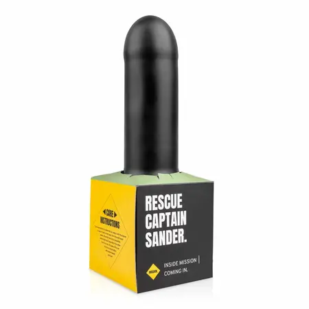 BUTTR Tactical I Model Large Suction Cup Black 27 cm Intimate Device