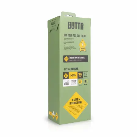 BUTTR Tactical I Model Large Suction Cup Black 27 cm Intimate Device