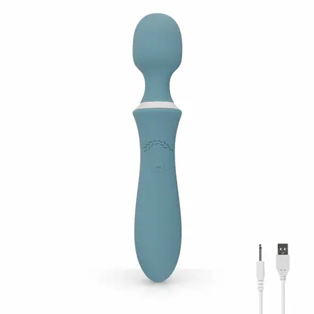 Bloom The Orchid Wand - Rechargeable Massager, Swipe Control, Purple