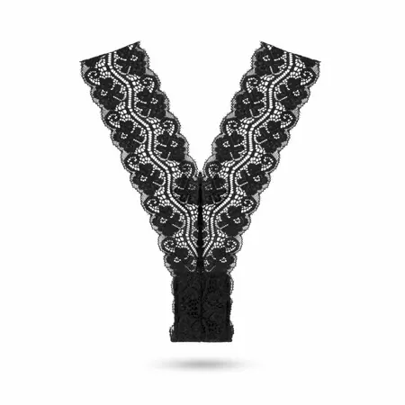 PantyRebel Wireless Vibrating Panty Set with Remote Control - Black, Adjustable Fit