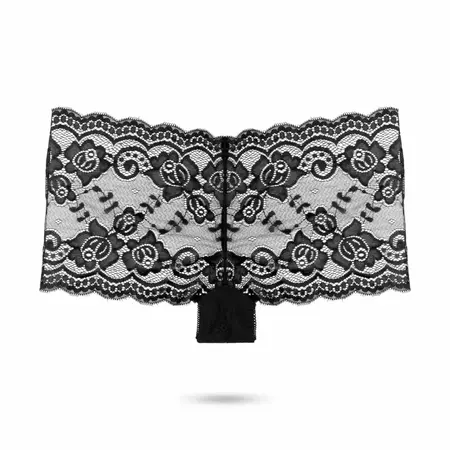 PantyRebel Vibrating BoyShort Intimate System Black Size M/L