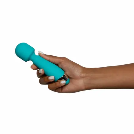 Aida Compact Wand Massager - 10 Modes, Waterproof, USB Rechargeable
