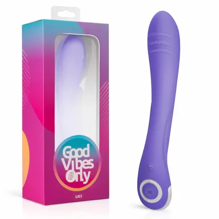 Lici Curved Silicone Intimate Device with 10 Modes, USB, Pink