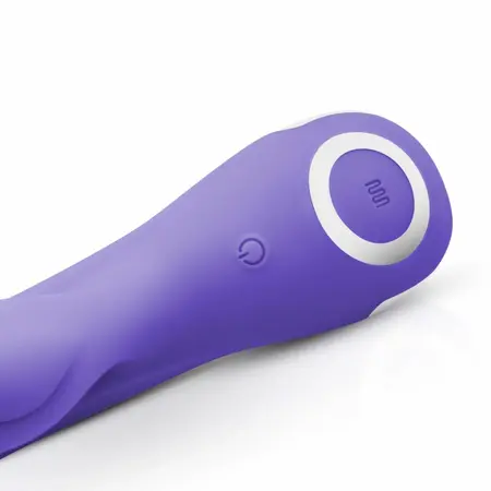 Fane Rabbit Intimate Device Rechargeable Silicone Pink 10 Modes LED