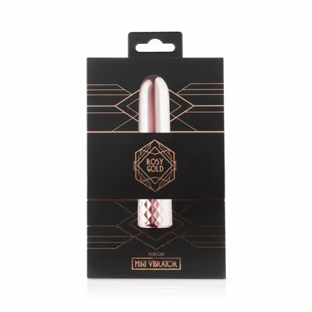 Rosy Gold Mini Vibrator - Compact Rechargeable Precision Model