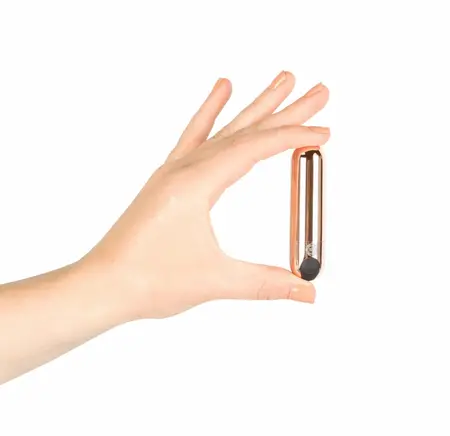 Rosy Gold Bullet Series Compact Intimate Massager, 10 Modes, USB