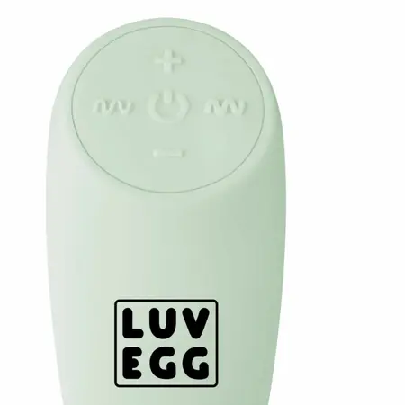 Luv Egg Green Remote-Controlled Silicone Intimate Device 12 Modes