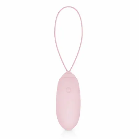 LUV EGG Pink Wireless Silicone Vibration System, 12 Modes, Waterproof