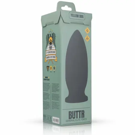 Yellow Dog XXL анален разширител с вендуза, жълт
