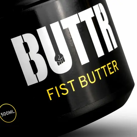 BUTTR Fisting Butter 500 ml - Long-Lasting Thick Lubricant Jar
