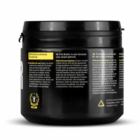 BUTTR Fisting Butter 500 ml - Long-Lasting Thick Lubricant Jar