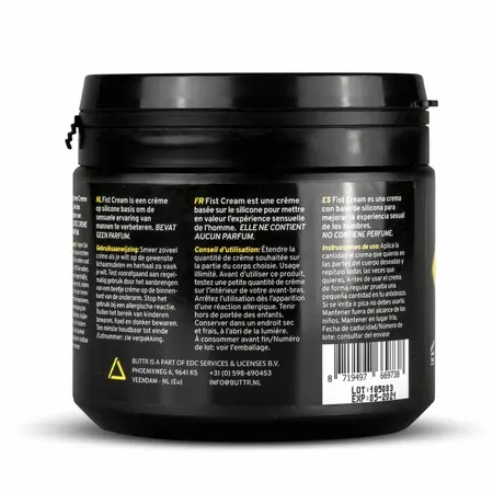 BUTTR Fisting Cream 500ml - Fragrance-Free Intimate Care Formula