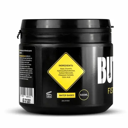 BUTTR Professional Gel 500ml - Thick Water-Based Intimate Lubricant