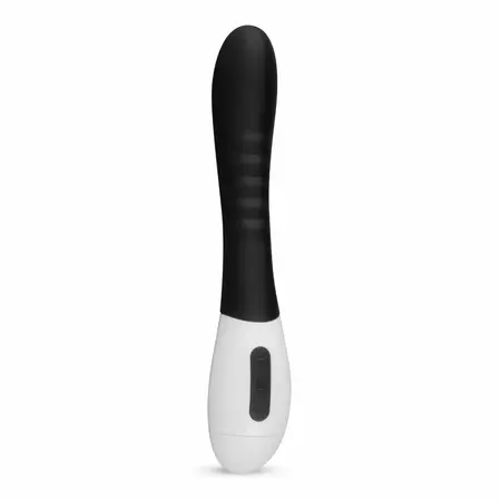 Мек силиконов вибратор за точка G, черен, 30 скорости, USB