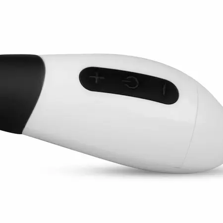 Мек силиконов вибратор за точка G, черен, 30 скорости, USB
